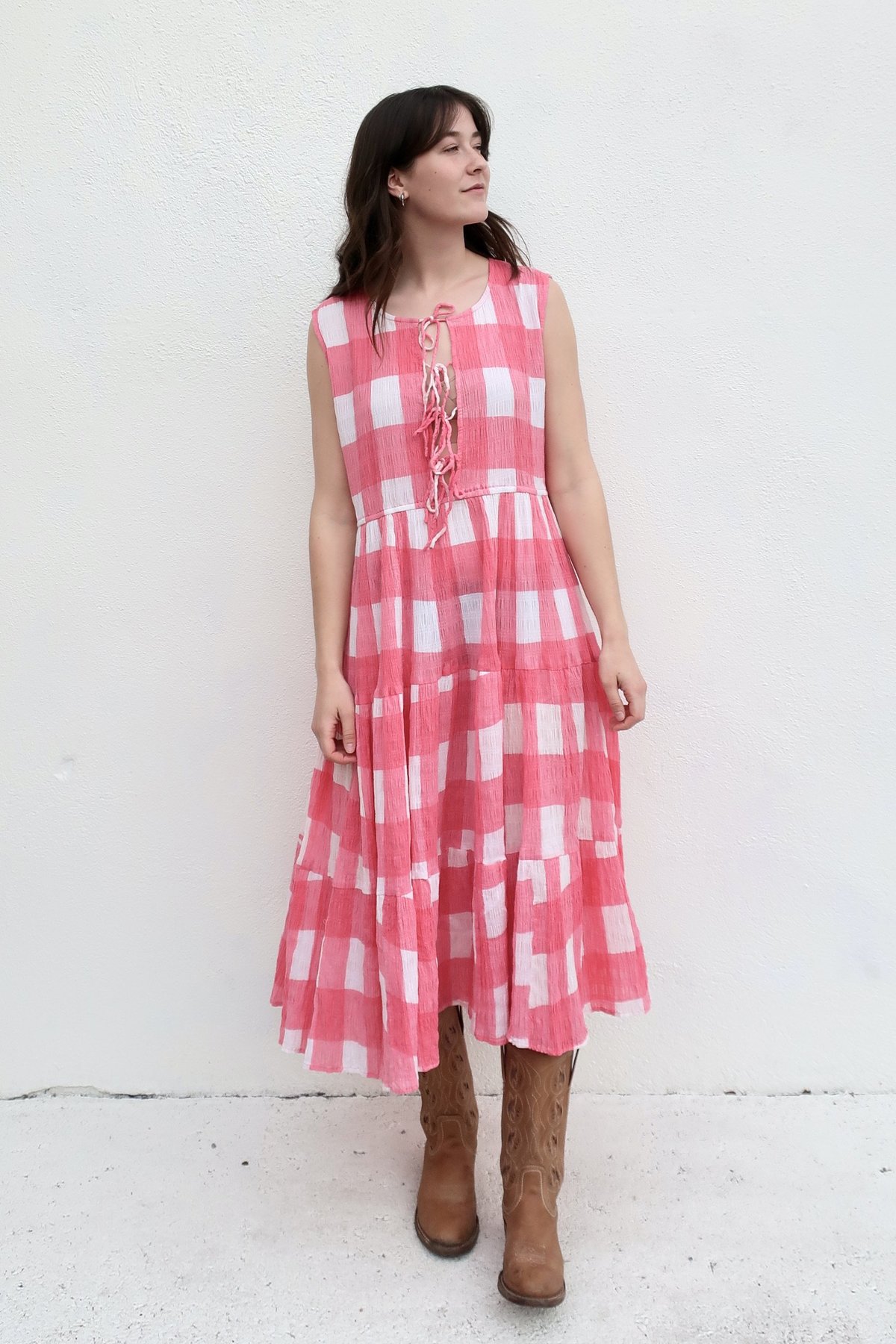 Little Tienda Fleur Dress - Pink/Lemonade - Image 1 of 8