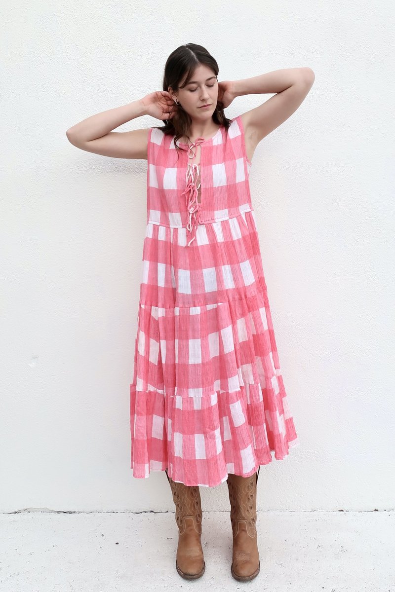 Little Tienda Fleur Dress - Pink/Lemonade