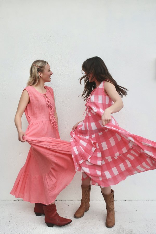 Little Tienda Fleur Dress - Pink/Lemonade