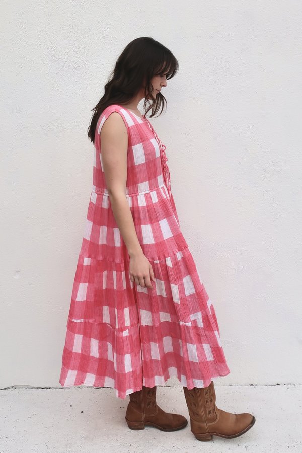 Little Tienda Fleur Dress - Pink/Lemonade