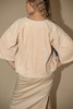 Milena Silvano Suede Kimono - Pink - Thumbnail 4
