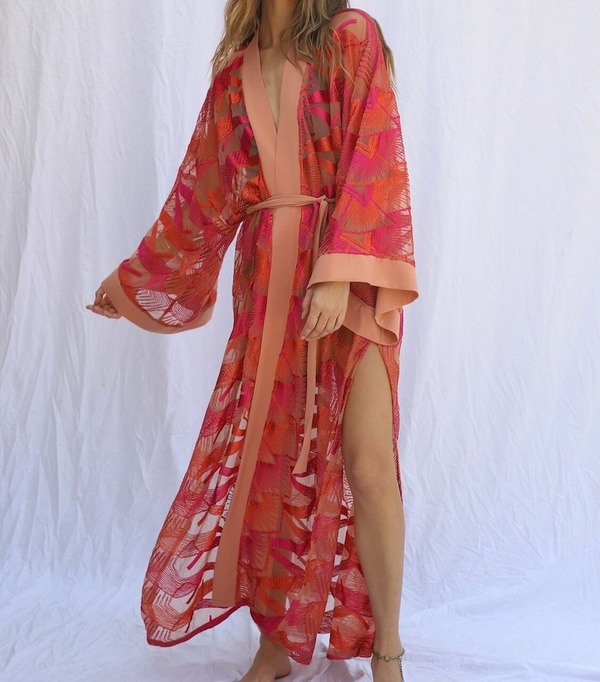 Jen's Pirate Booty Flamingo Heights Kimono - Desert Moonrise Jen's Pirate Booty Flamingo Heights Kimono - Desert Moonrise