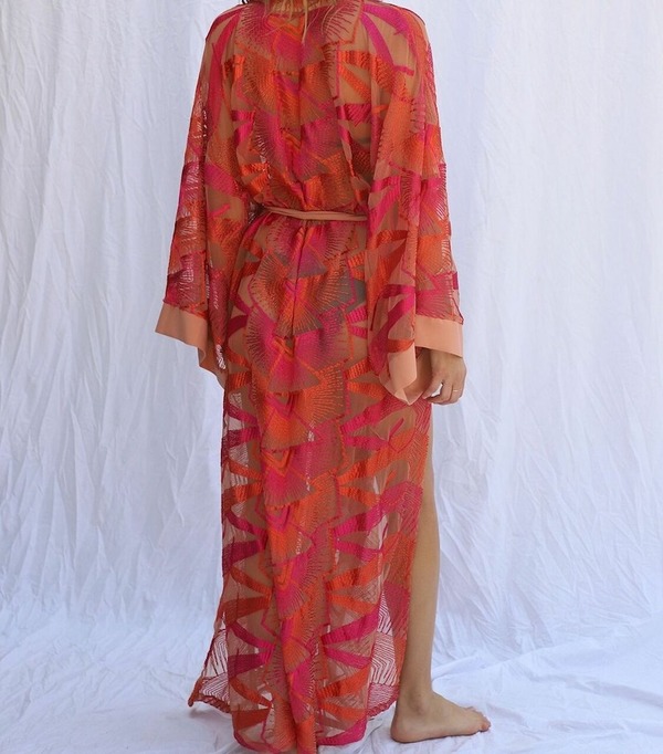 Jen's Pirate Booty Flamingo Heights Kimono - Desert Moonrise Jen's Pirate Booty Flamingo Heights Kimono - Desert Moonrise
