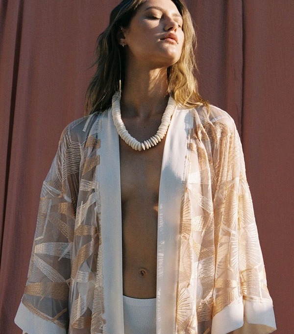 Jen's Pirate Booty Flamingo Heights Kimono - Desert Moonrise Jen's Pirate Booty Flamingo Heights Kimono - Desert Moonrise