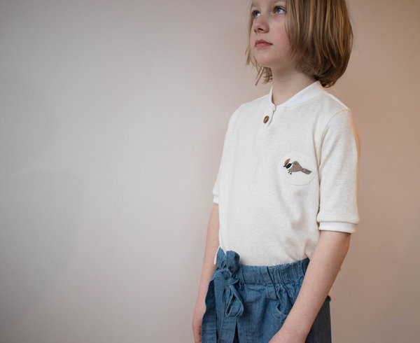 Kids Devon's Drawer Chickadee Shirt - Natural Kids Devon's Drawer Chickadee Shirt - Natural