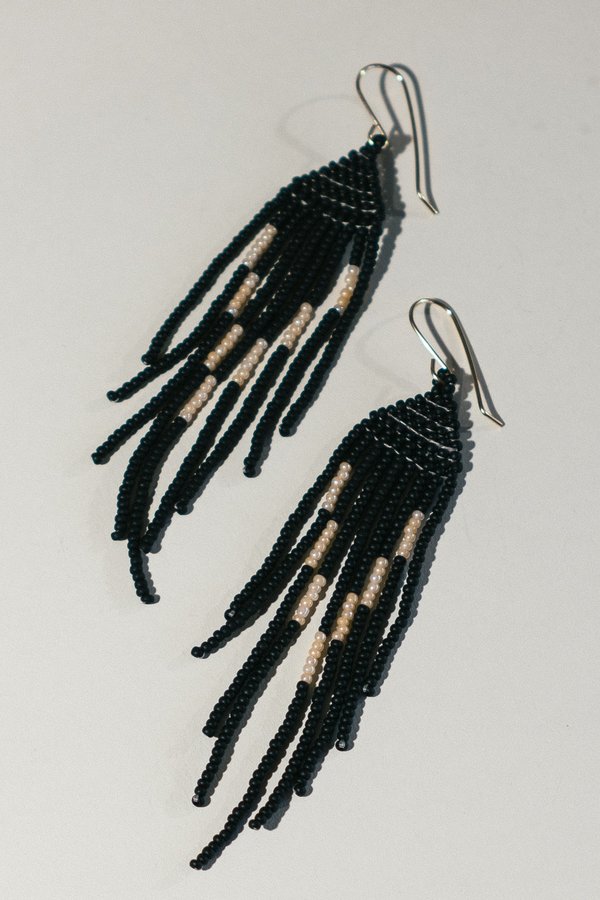 Lu in the Frey Disco Fringe Earrings Lu in the Frey Disco Fringe Earrings