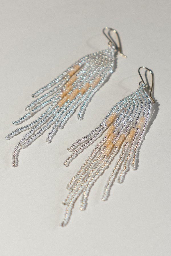 Lu in the Frey Disco Fringe Earrings Lu in the Frey Disco Fringe Earrings