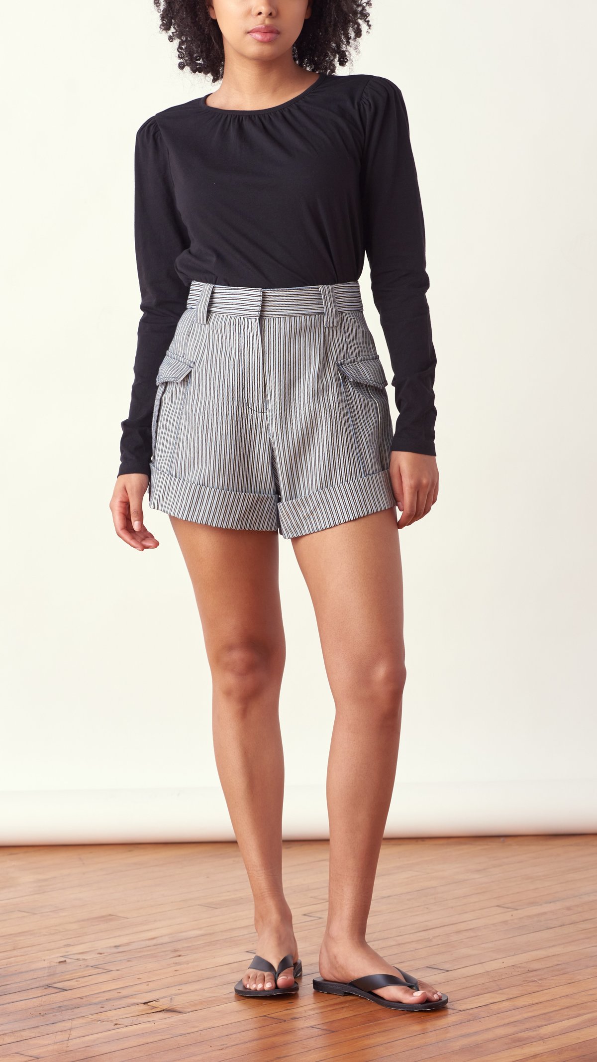 Derek Lam Ryder Short - Multi - Image 5 of 5