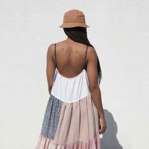 Neutral Patchwork Dress No. 11 Neutral Patchwork Dress No. 11