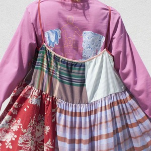 LA RÉUNION Vibrant Patchwork Dress No. 19 LA RÉUNION Vibrant Patchwork Dress No. 19