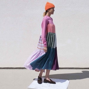 LA RÉUNION Vibrant Patchwork Dress No. 19 LA RÉUNION Vibrant Patchwork Dress No. 19