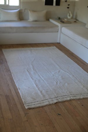 nomad collectiveHand-stitched Turkish Kilim rug - cream nomad collectiveHand-stitched Turkish Kilim rug - cream