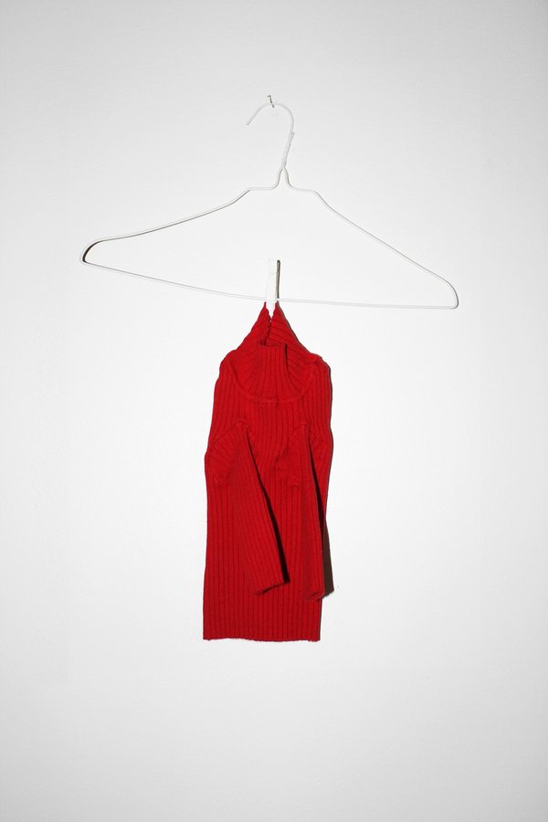 giu giu NONNA Animal Turtleneck - Pomodoro giu giu NONNA Animal Turtleneck - Pomodoro