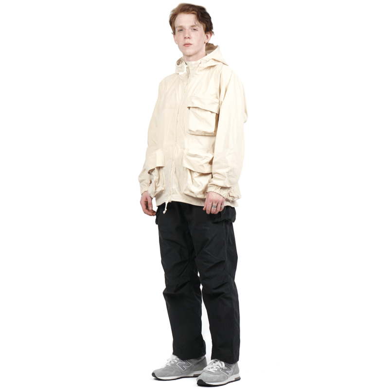Snow Peak Indigo C/n Parka - Ivory | Garmentory