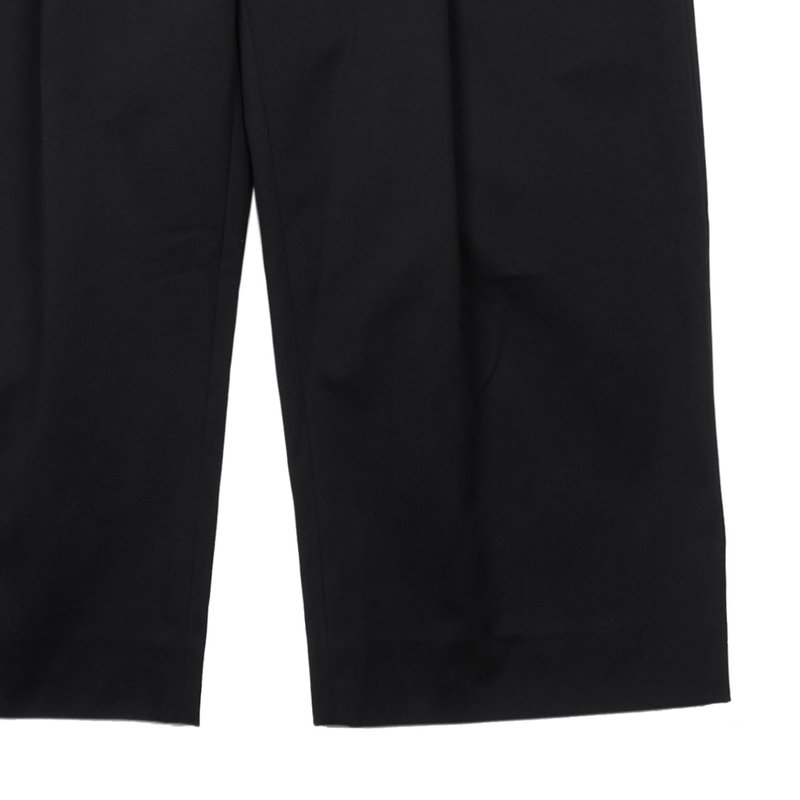 パンツ studio nicholson sorte black size:S Ansell Viscose Pant in Black | Pleated Trousers | Studio