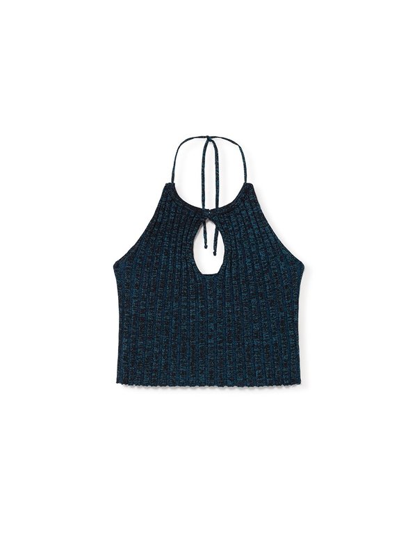 Paloma Wool Block Top - Navy | Garmentory