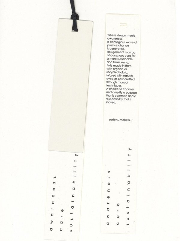 Serienumerica Linen Trousers - Black 