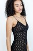 Vintage 1990s Parallel Crotchet Lace Slip Dress - Thumbnail 4