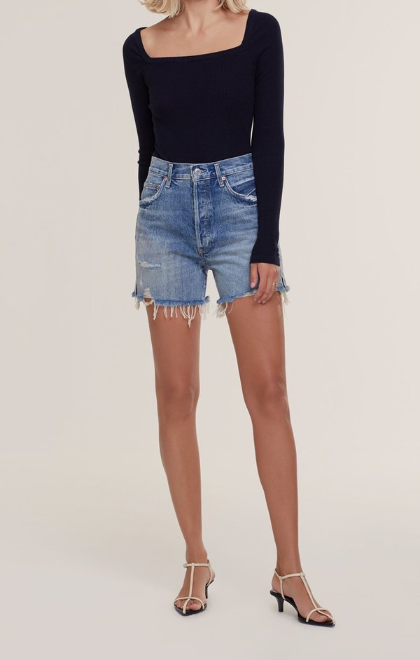 AGOLDE Dee Super High Rise Short 