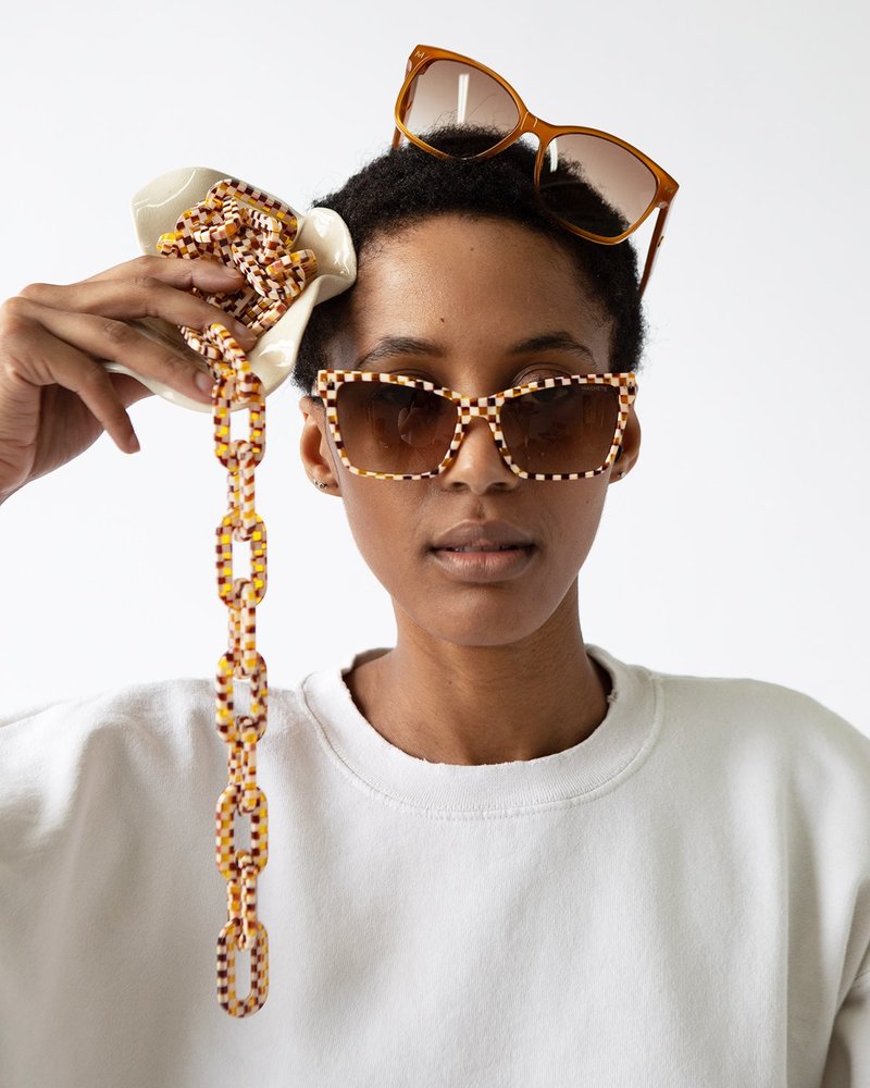 Machete Tortoise Sunglass Chain Machete Chunky Eyewear Chain