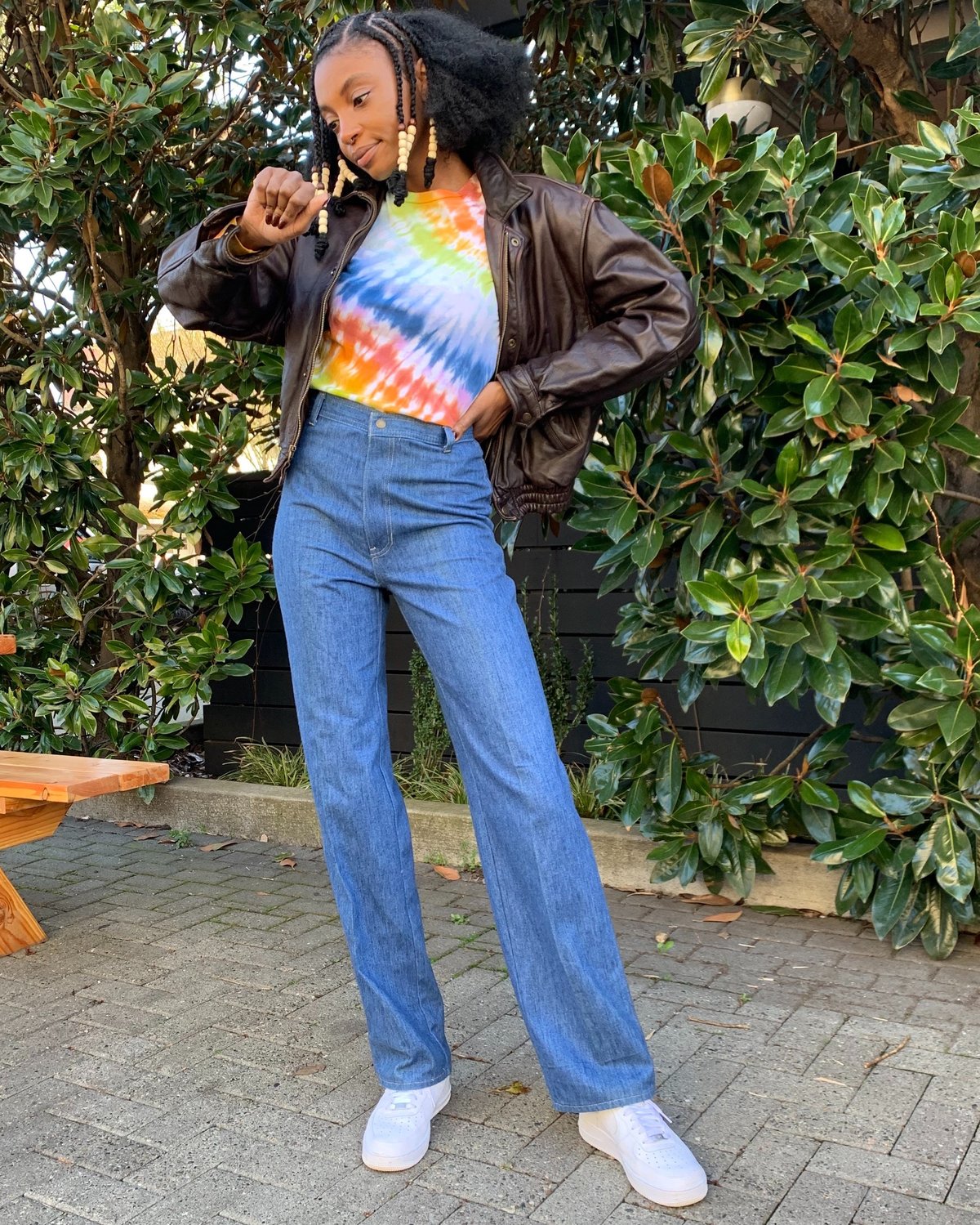 Vintage Levi's 1970s Wide Leg denim - blue | Garmentory
