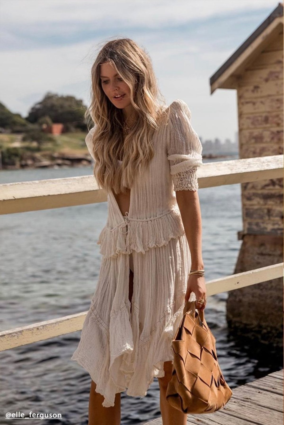 Jen's Pirate Booty Mya Robe - Natural | Garmentory