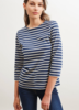 Saint James 3/4 Sleeve Shirt - Breton stripes - Thumbnail 2