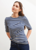 Saint James 3/4 Sleeve Shirt - Breton stripes - Thumbnail 4
