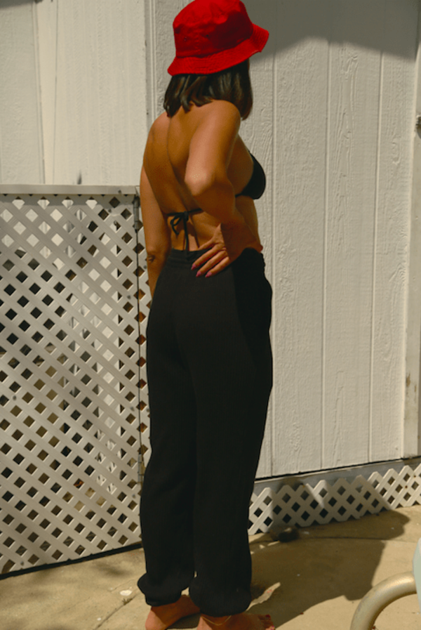 Basic Sweat Pant Black Basic Sweat Pant Black