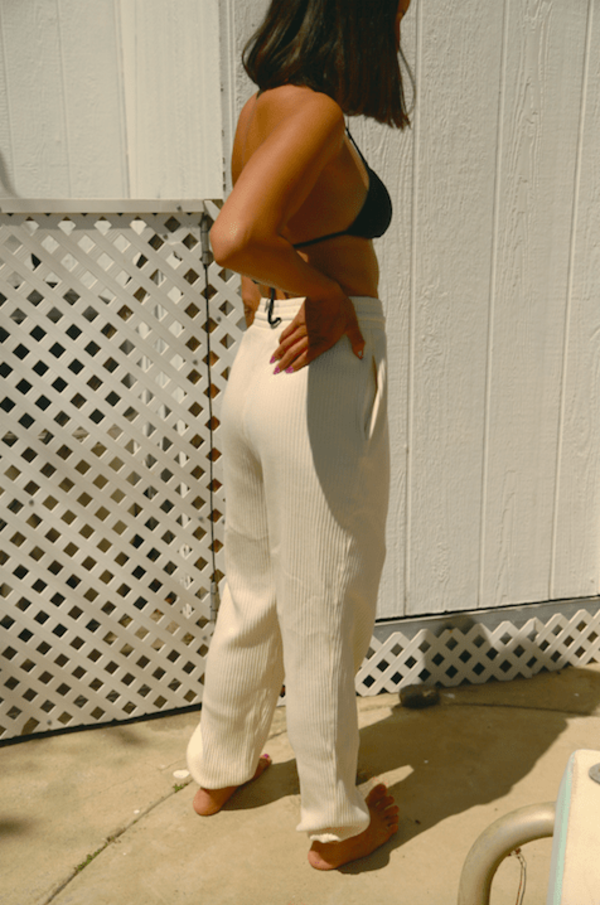 Basic Sweat Pant Off White Basic Sweat Pant Off White