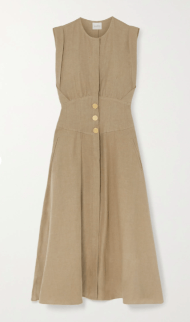 chinese dress ladies JESMAH linen dress – Le Kasha