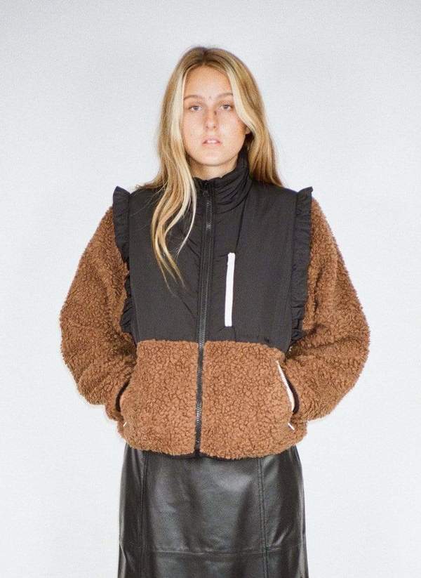 Mia Fleece in Teddy Mia Fleece in Teddy