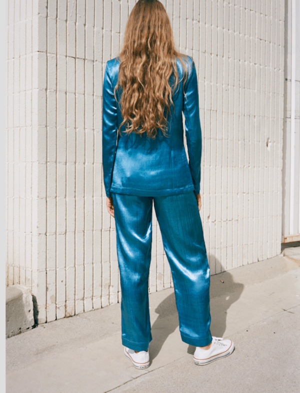 Silk Mashroo Boxing Pant Ocean Silk Mashroo Boxing Pant Ocean