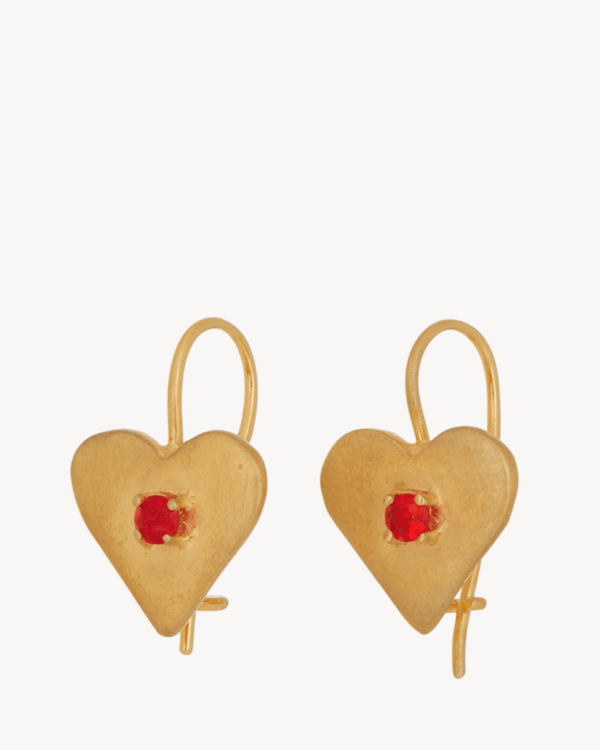 Sweetheart Earrings in Gold Sweetheart Earrings in Gold