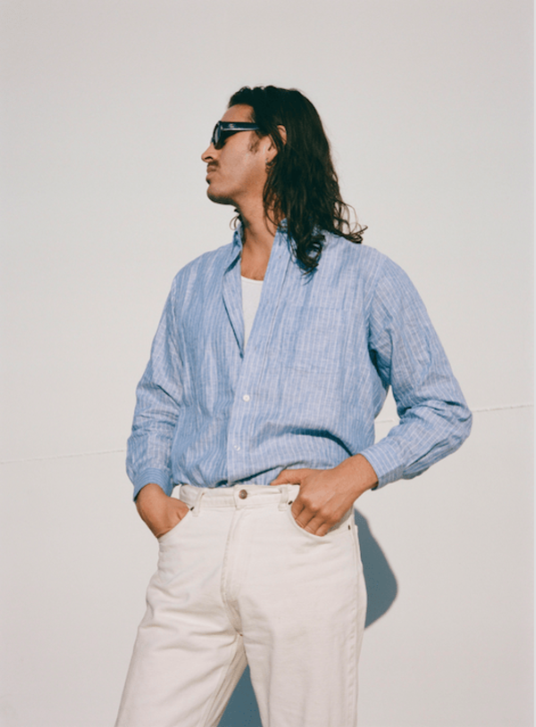THE ONE Linen Shirt - Summer Sky THE ONE Linen Shirt - Summer Sky