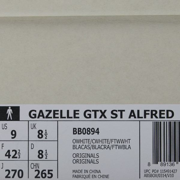 ADIDAS CONSORTIUM X ST ALFRED GAZELLE GTX / OFF WHITE | Garmentory