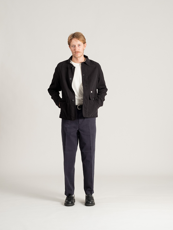 Knickerbocker Raglan Hunting Jacket Black Garmentory
