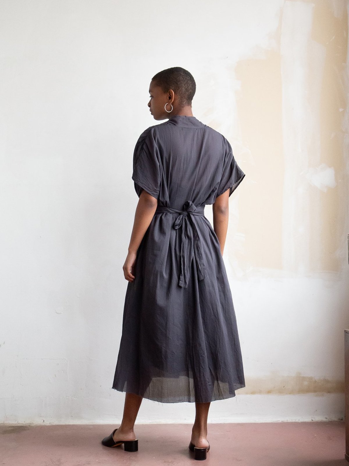 Elsa Esturgie Embleme Dress Carbon Garmentory