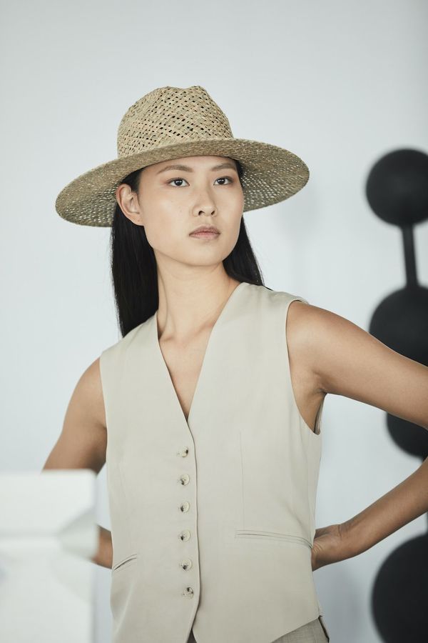 Janessa Lois Straw Fedora Janessa Lois Straw Fedora