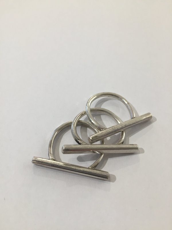 India Wysong Contemporary Line Stacking Rings India Wysong Contemporary Line Stacking Rings