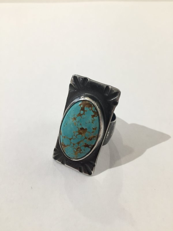 India Wysong Retro Chief Turquoise Ring India Wysong Retro Chief Turquoise Ring