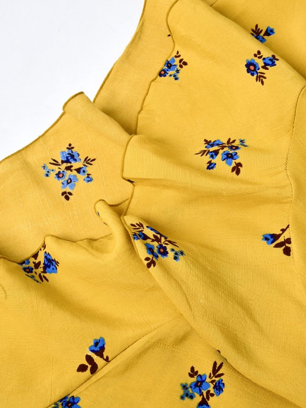 CELESTE SKIRT_YELLOW CELESTE SKIRT_YELLOW
