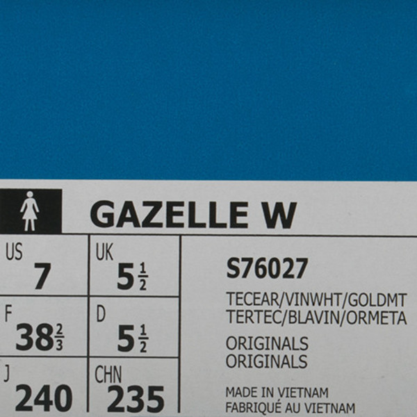 ADIDAS GAZELLE VINTAGE SUEDE TECH EARTH Garmentory - Main Image
