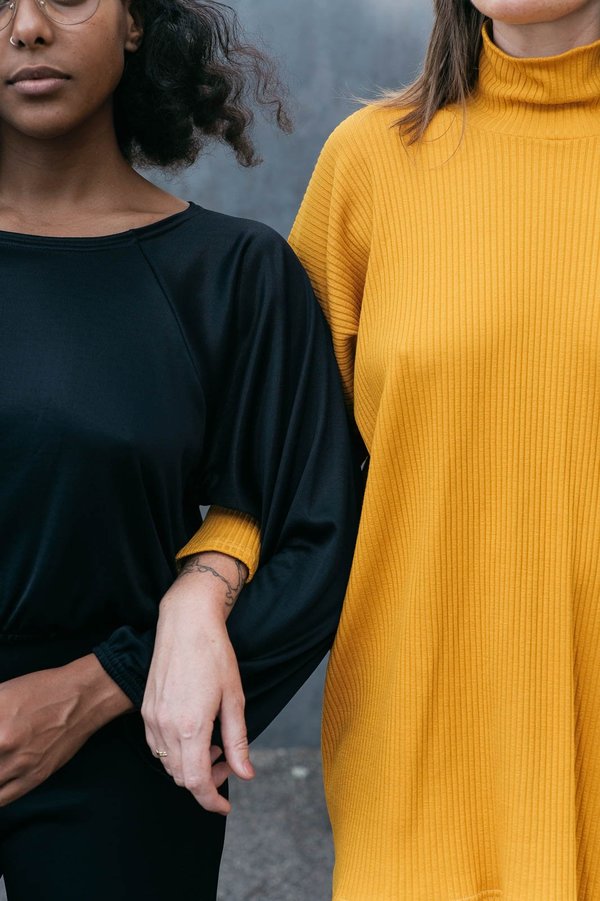 PRE ORDER: Artist Rib Jumper in Saffron PRE ORDER: Artist Rib Jumper in Saffron