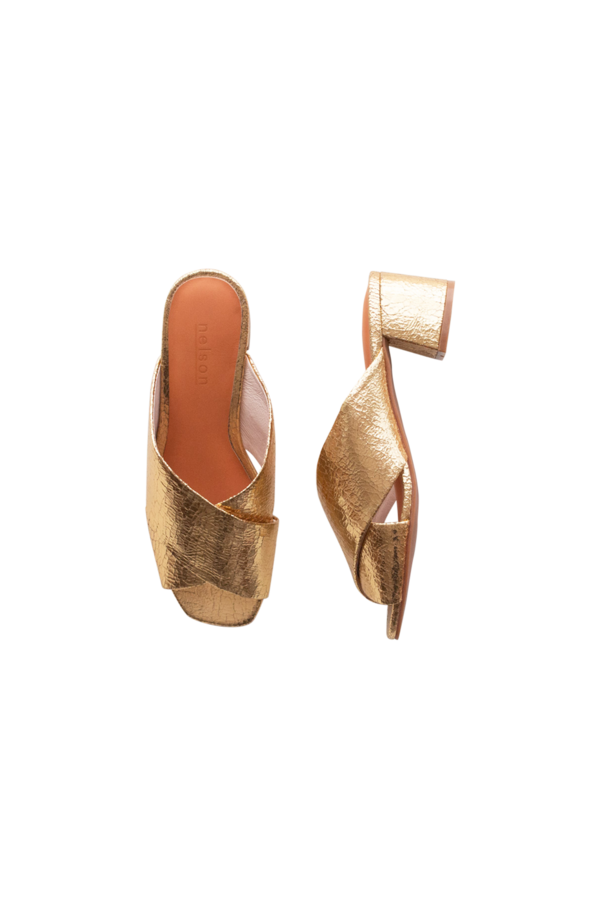 Tess Sandal Gold | Sample Tess Sandal Gold | Sample