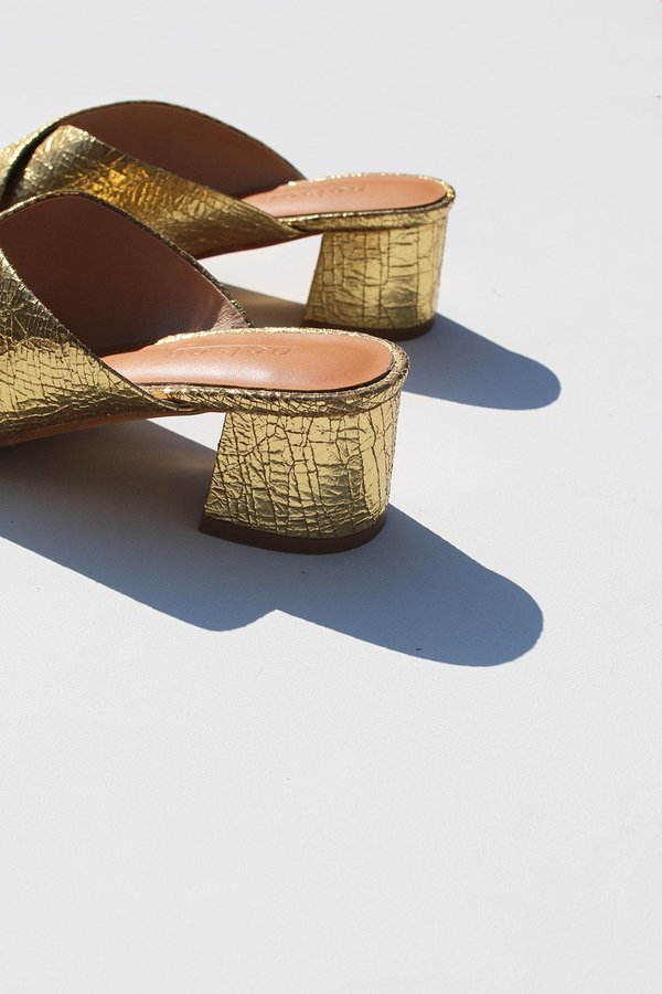 Tess Sandal Gold | Sample Tess Sandal Gold | Sample