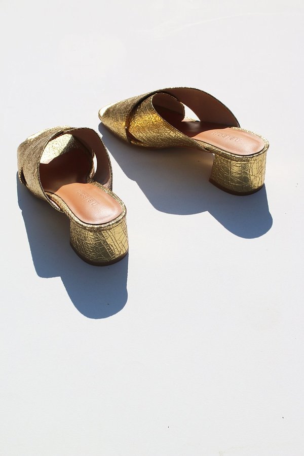 Tess Sandal Gold | Sample Tess Sandal Gold | Sample