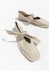 HEREU LLASADA FRONT KNOT PUMP - CREAM - Thumbnail 2