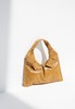 LITTLE LIFNER KNOT EVENING BAG - TAN - Thumbnail 1