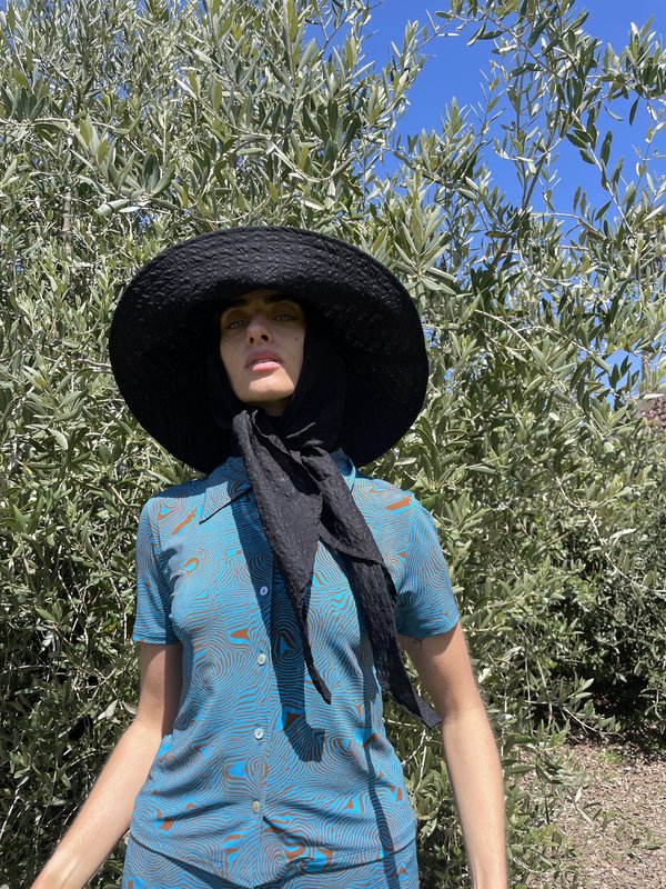 Paloma Wool Regina Top - Mosaic Blue Paloma Wool Regina Top - Mosaic Blue